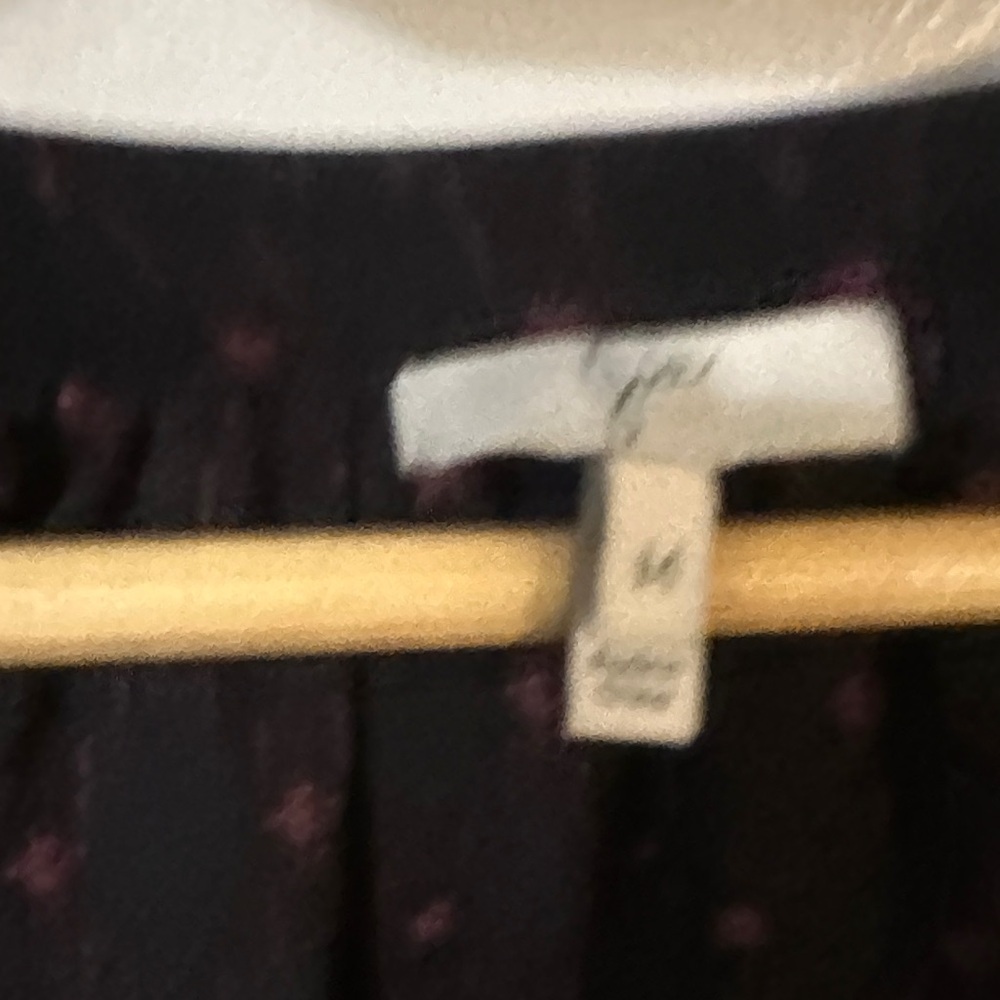 Joie Black Blouse with Pink Accents - Picture 10 of 10